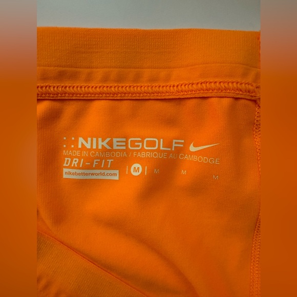 Nike Women's Golf Shorts Bright Orange Size Medium - Picture 6 of 6